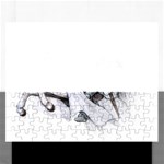 templar on rearing horse Jigsaw Puzzle (Rectangular)