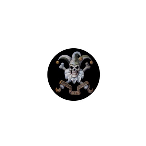 Bonie the Joker evil clown 1  Mini Button from Custom Dropshipper Front