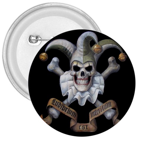 Bonie the Joker evil clown 3  Button from Custom Dropshipper Front