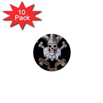 Bonie the Joker evil clown 1  Mini Magnet (10 pack) 