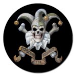 Bonie the Joker evil clown Magnet 5  (Round)
