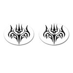 tribal skull Cufflinks (Oval)