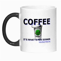 Coffee It s What s For Dinner Morph Mug from Custom Dropshipper Left