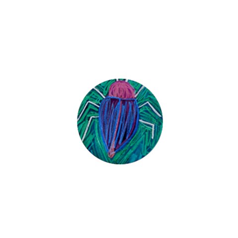 Big Green Bug  1  Mini Button from Custom Dropshipper Front