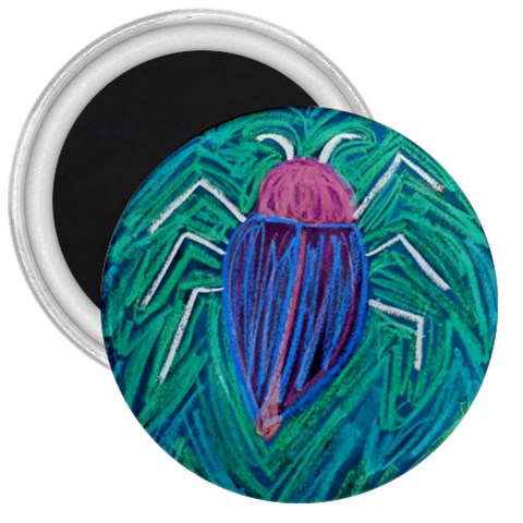 Big Green Bug  3  Magnet from Custom Dropshipper Front