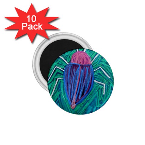 Big Green Bug  1.75  Magnet (10 pack)  from Custom Dropshipper Front