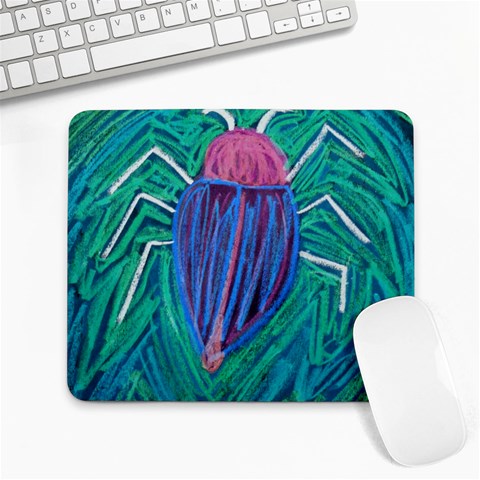 Big Green Bug  Large Mousepad from Custom Dropshipper Front