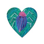 Big Green Bug  Magnet (Heart)