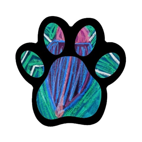 Big Green Bug  Magnet (Paw Print) from Custom Dropshipper Front
