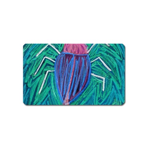Big Green Bug  Magnet (Name Card) from Custom Dropshipper Front