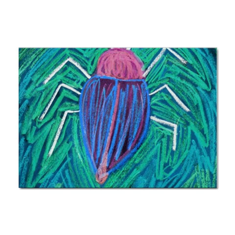 Big Green Bug  Sticker A4 (100 pack) from Custom Dropshipper Front
