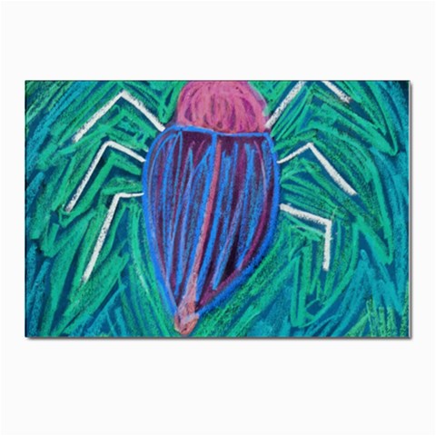 Big Green Bug  Postcards 5  x 7  (Pkg of 10) from Custom Dropshipper Front
