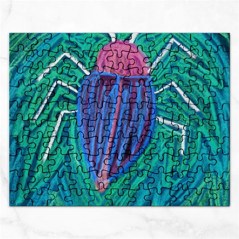 Big Green Bug  Jigsaw Puzzle (Rectangular) from Custom Dropshipper Front