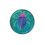 Big Green Bug  Hat Clip Ball Marker