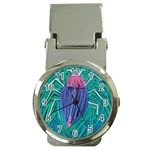 Big Green Bug  Money Clip Watch