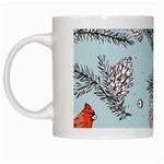 Christmas birds White Mugs