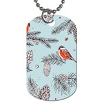 Christmas birds Dog Tag (One Side)