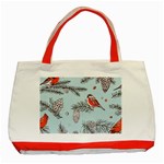 Christmas birds Classic Tote Bag (Red)