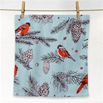 Christmas birds Face Towel