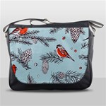 Christmas birds Messenger Bag