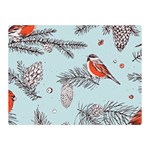 Christmas birds Double Sided Flano Blanket (Mini) 