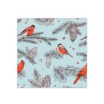 Christmas birds Satin Bandana Scarf