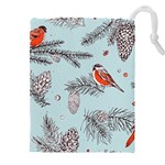 Christmas birds Drawstring Pouch (5XL)