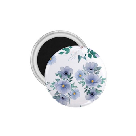 Floral pattern 1.75  Magnets from Custom Dropshipper Front