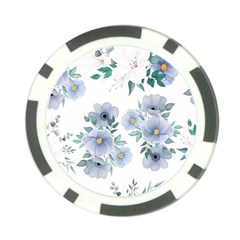 Floral pattern Poker Chip Card Guard from Custom Dropshipper Front