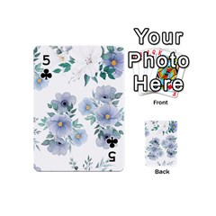 Floral pattern Playing Cards 54 Designs (Mini) from Custom Dropshipper Front - Club5