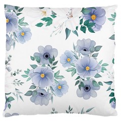 Floral pattern Large Cushion Case (Two Sides) from Custom Dropshipper Front