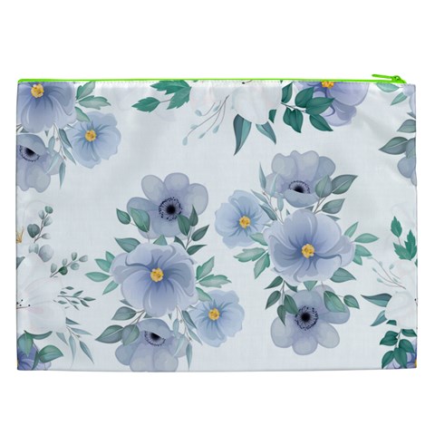 Floral pattern Cosmetic Bag (XXL) from Custom Dropshipper Back