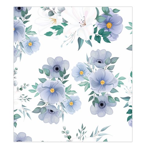 Floral pattern Duvet Cover (King Size) from Custom Dropshipper Duvet Quilt