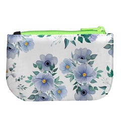 Floral pattern Large Coin Purse from Custom Dropshipper Back