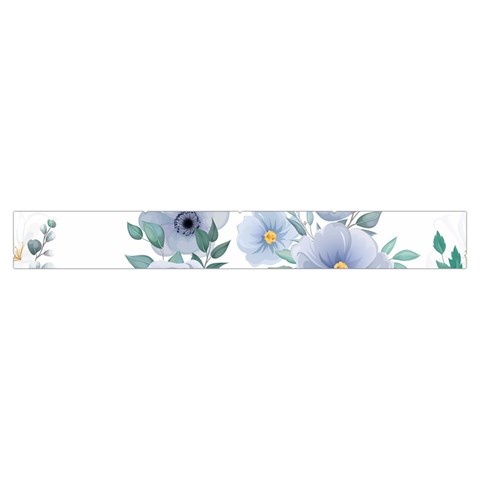 Floral pattern Make Up Case (Small) from Custom Dropshipper Zipper Tape Back