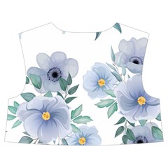 Floral pattern Kids  Midi Sailor Dress from Custom Dropshipper Back Top