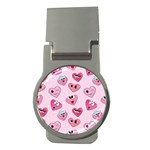 Emoji Heart Money Clips (Round) 