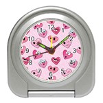 Emoji Heart Travel Alarm Clock