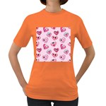 Emoji Heart Women s Dark T-Shirt