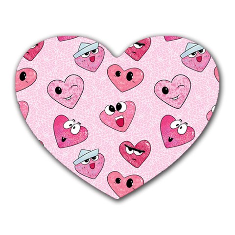 Emoji Heart Heart Mousepads from Custom Dropshipper Front