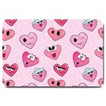 Emoji Heart Large Doormat 