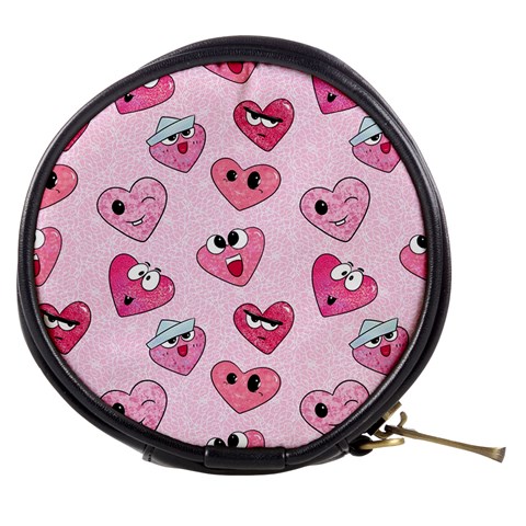 Emoji Heart Mini Makeup Bag from Custom Dropshipper Front