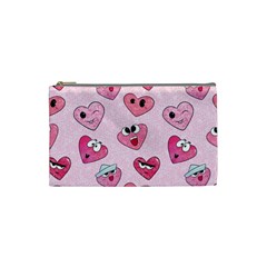 Emoji Heart Cosmetic Bag (Small) from Custom Dropshipper Front