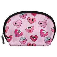 Emoji Heart Accessory Pouch (Large) from Custom Dropshipper Front
