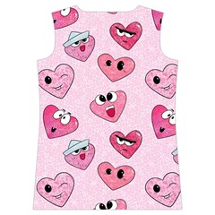 Emoji Heart Women s Basketball Tank Top from Custom Dropshipper Back