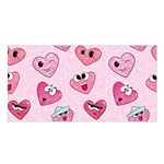 Emoji Heart Satin Shawl