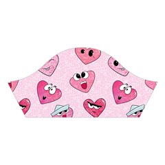 Emoji Heart Cotton Crop Top from Custom Dropshipper Left Sleeve