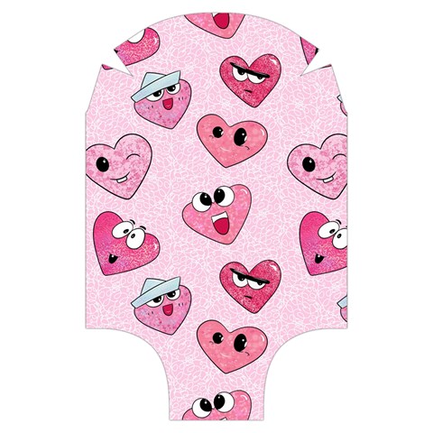 Emoji Heart Luggage Cover (Small) from Custom Dropshipper Front