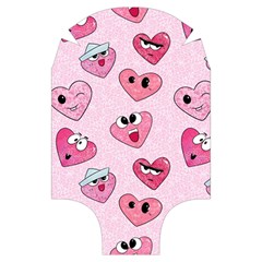 Emoji Heart Luggage Cover (Small) from Custom Dropshipper Back