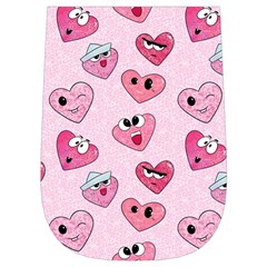 Emoji Heart Wristlet Pouch Bag (Small) from Custom Dropshipper Right Side